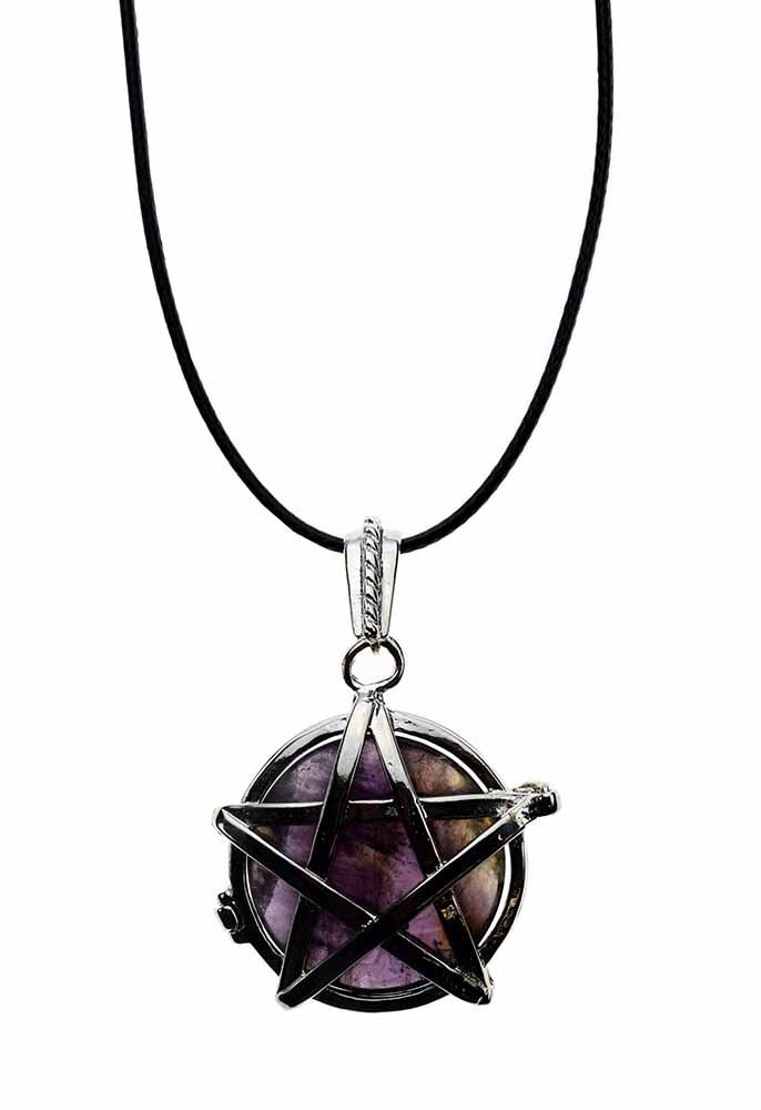 Necklace Pentagram Amethyst – Cleopatra Trading Limited