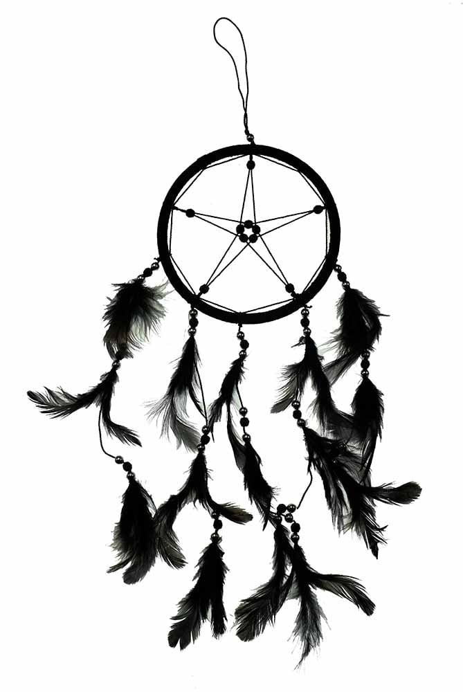 Dream Catcher Pentagram Black – Cleopatra Trading Limited