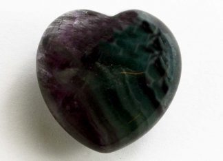 Stone Heart Fluorite 2.5cm