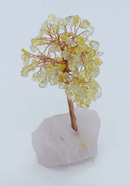 Tree Chip Citrine On Rose Quartz – Cleopatra Trading Limited