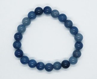 Bracelet 8mm Bead Blue Quartz