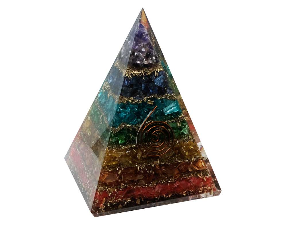 Pyramid Orgone 7 Chakra – Cleopatra Trading Limited