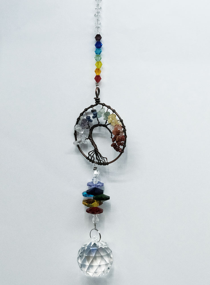 Suncatcher Chakra Round Ball – Cleopatra Trading Limited