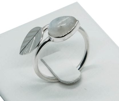 Silver Ring Leaf Rainbow – Cleopatra Trading Limited